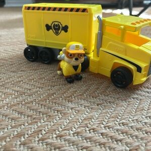 Paw Patrol Rubble and Truck